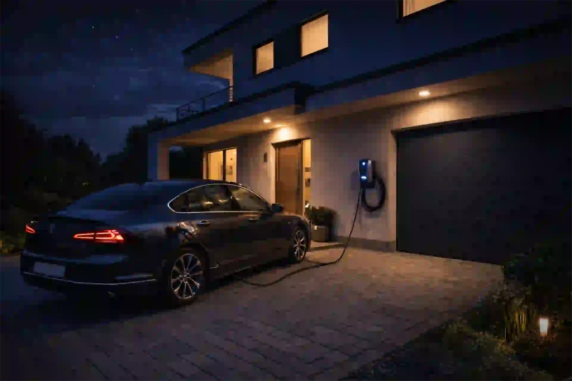 Installation borne de recharge à Le Teil